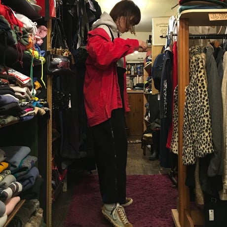 [USED] RED 太畝コーデュロイシャツ