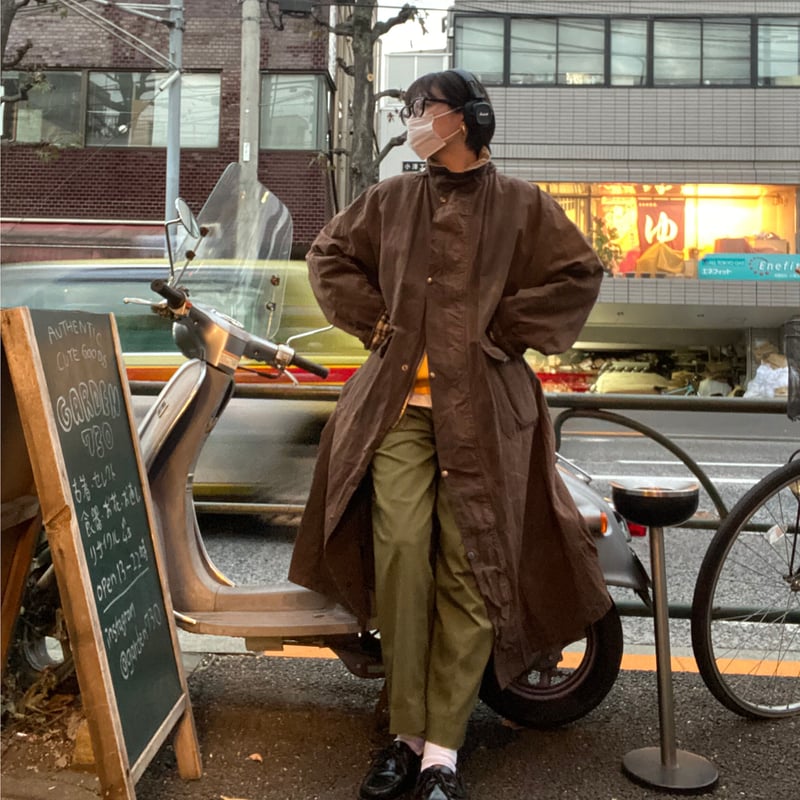 USED] UK オイルド LONG コート | garden730