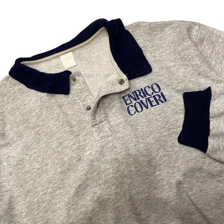 [USED]  GRAY×NAVY 襟付きSWEAT