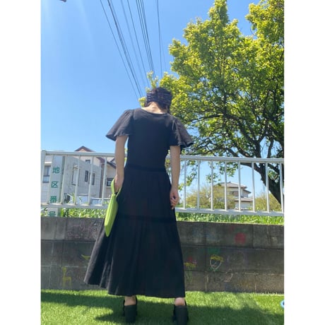 [USED]  vintage BLACK ワンピース