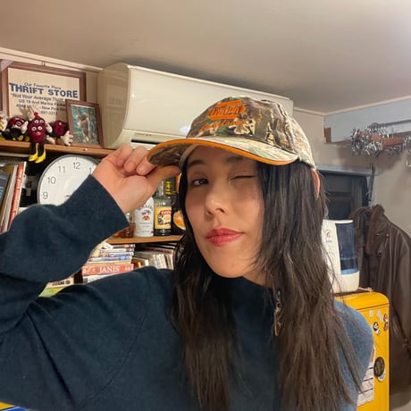 [USED] NAPA outdoor camo柄 cap 🍊