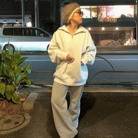 [SELECT] 10oz T/C HALFZIP SWAET