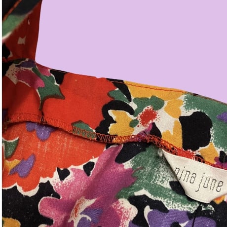[USED] 花柄🌼COTTON ワンピース