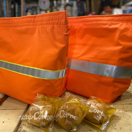 [besidethebag] neon potato ORANGE BAG