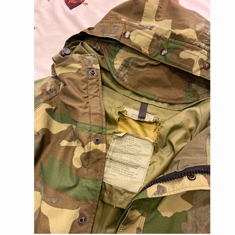 ☆US ARMY☆ ECWCS GEN1 GORE-TEX 後期 C-3836 U.S. Army ECWCS Gen I Cold Weather Gore-Tex Parka Woodland