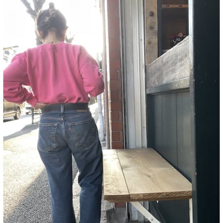 [USED] vintage PINK SWEAT