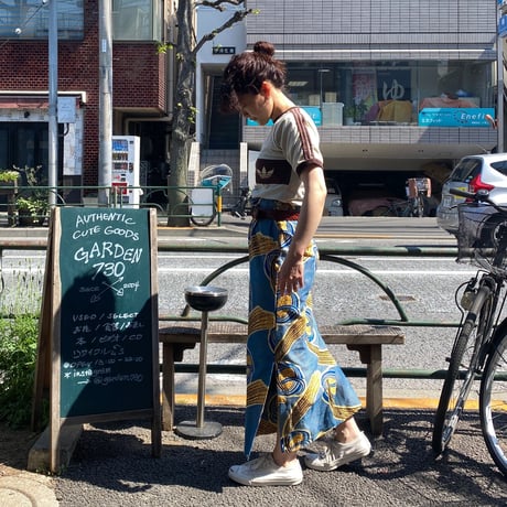 [USED] Africanバティックスカート