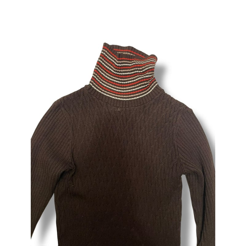 USED]編みっぽリブっぽタートルネック | garden730