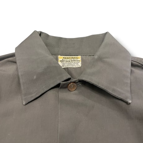 [USED] 50~60's HERCULES / ヘラクレス WORK シャツ