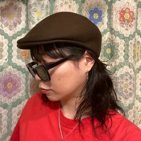[USED] made in ITALY ウールハンチング