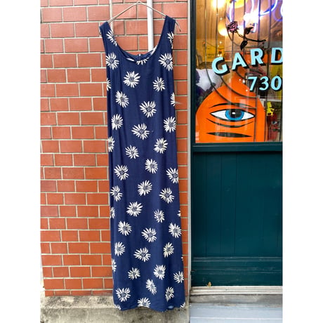 [USED] ひまわりロングワンピース🌻