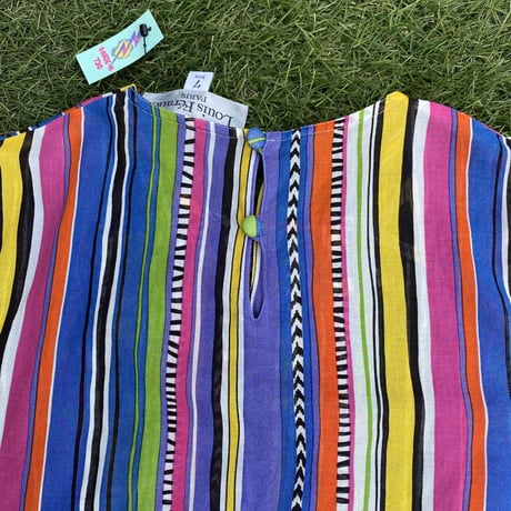 [USED] さらさら アフリカン調 TOPS