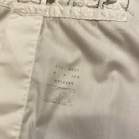 [USED] made in U.S.A. FRILL SHIRT♡