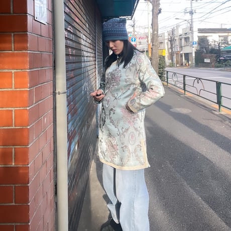 [USED] 刺繍 CHINA チャイナJKT 🇨🇳🌷🩵
