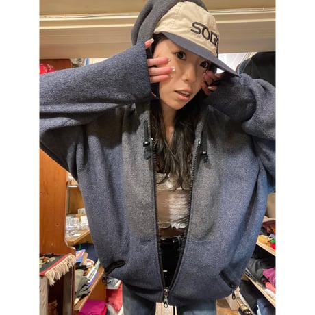 [USED] "SUNBODY"🌝🌞フリースZIP PARKA