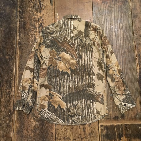 [USED]カモフラージュ柄 COTTONシャツ