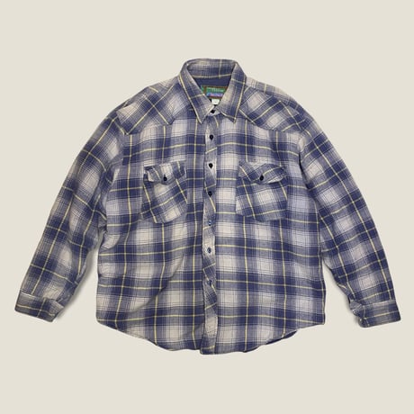 [USED] 中綿入りチェックネルJACKET