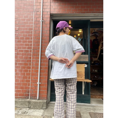 [USED]  重ね着風 "ひまわり" Tee