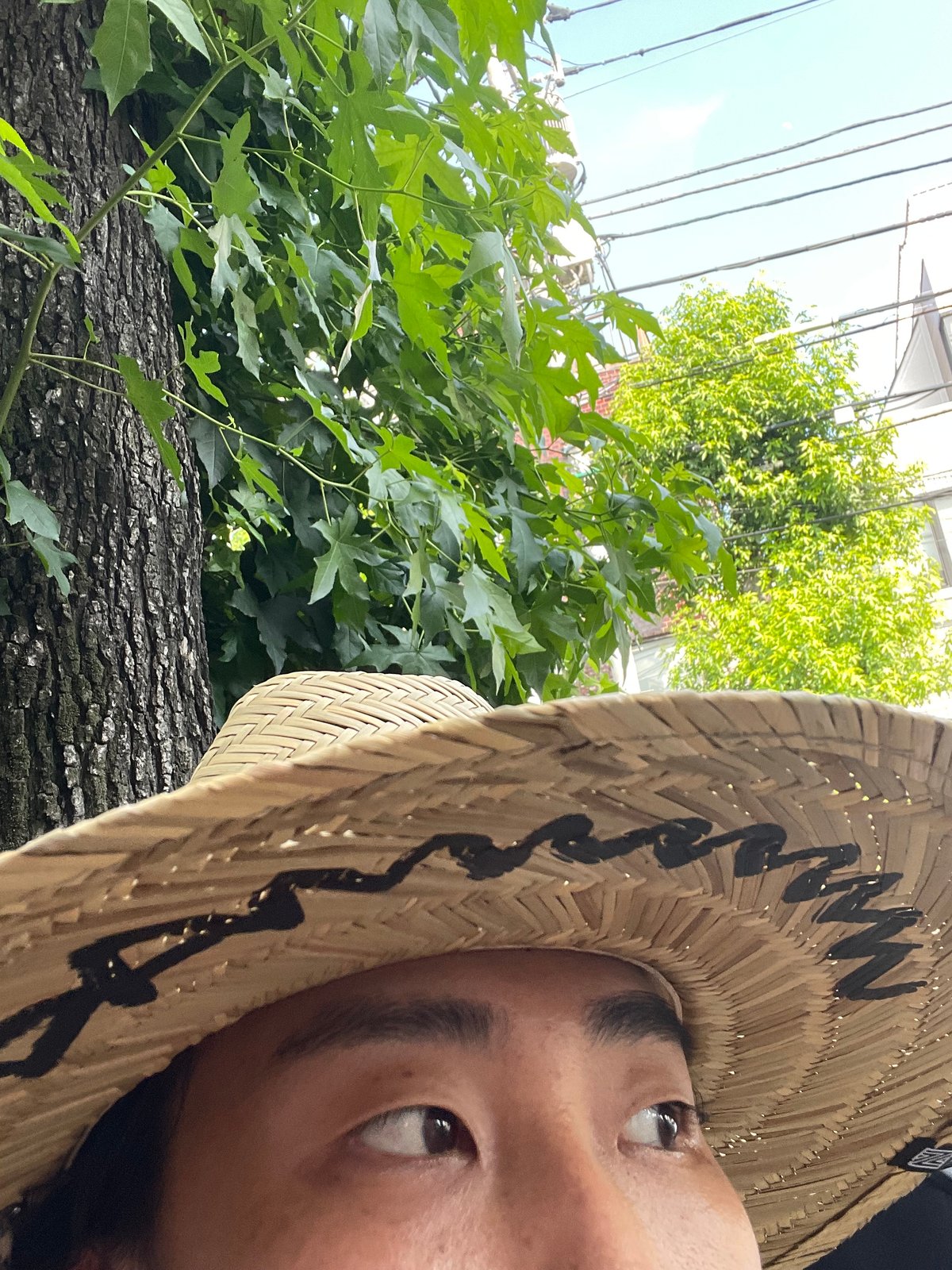 帽子 NAUGHTY dh_black_white_deluxe_hat_roun