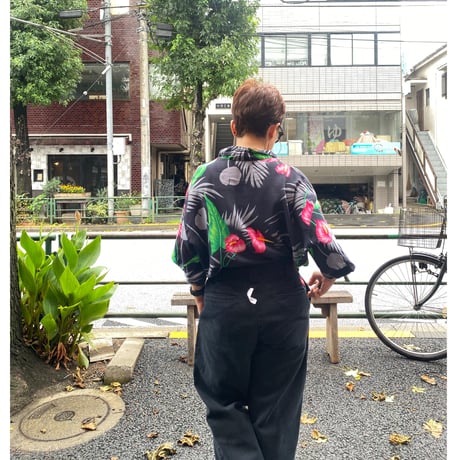 [USED] OLD HAWAII レーヨン アロハ made in USA🌺