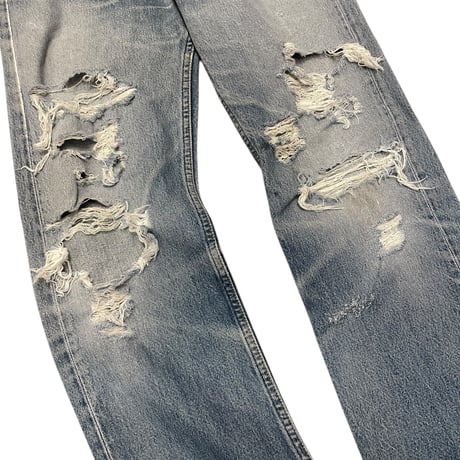 [USED] Levis "501" CRASH DENIM