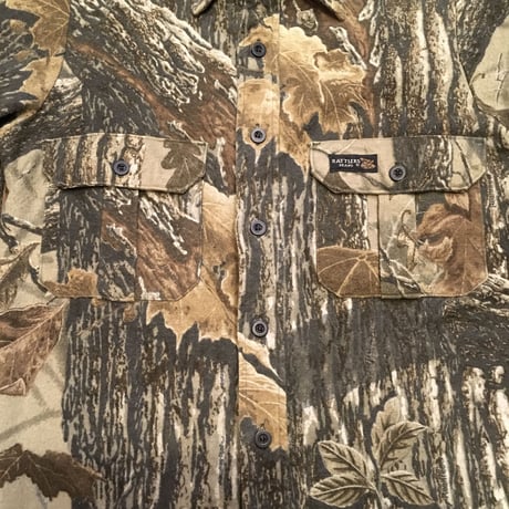 [USED]カモフラージュ柄 COTTONシャツ