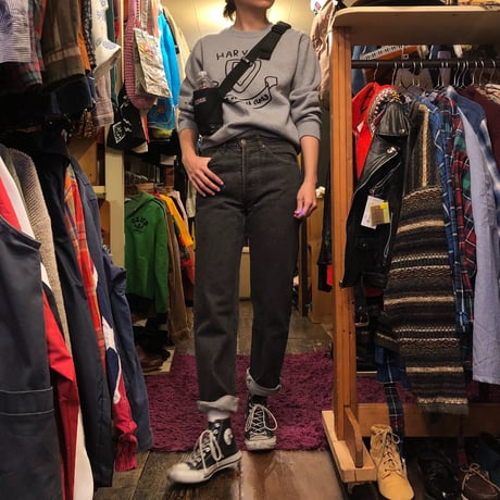 [USED] Good SIZE ♡ Lee  101b. BLACKデニム