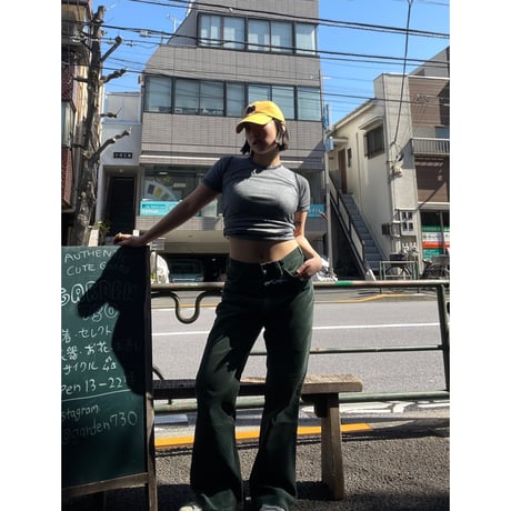 [USED]  ボーダーピッチっとTee💙🤍