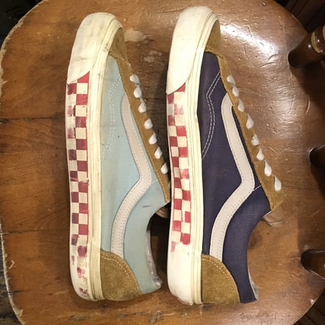 [USED] VANS  OLD SCHOOL  マルチカラー × チェッカー