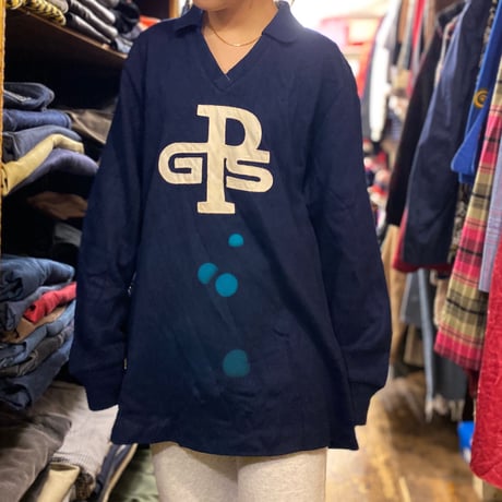 [USED] "GPS"🎮VネックニットTOPS♡