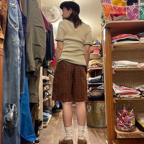 [USED] プルオーバー襟付きリブニット ♡
