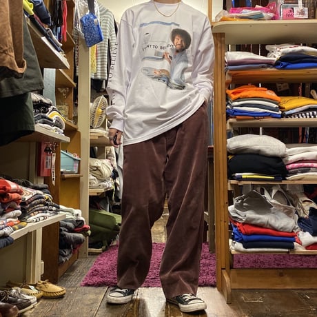 [USED] 太畝コーデュロイ PANTS 小豆色