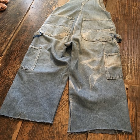 [USED]LIBERTY   Cut Off デニムオーバーオール