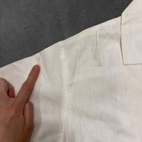 [USED]vintage!! Girlサイズの開襟シャツ