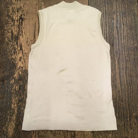 [USED] "LACOSTE"タートルKNIT VEST