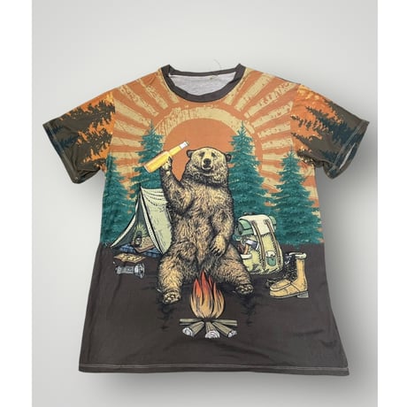 [USED]  森のくまcamp Tee 🐻🏕️