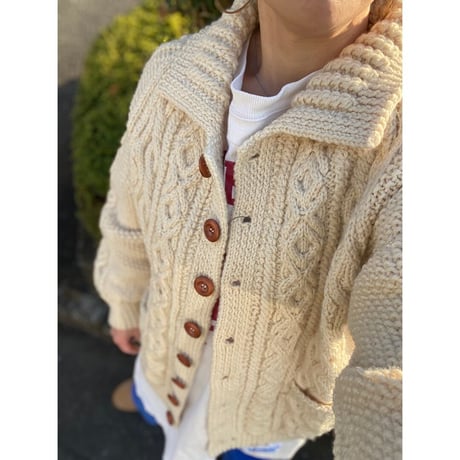 [USED] INVER ALLAN HAND  KNIT カーディガン