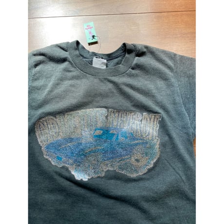 [USED] 70's  vintage ラメプリントTee