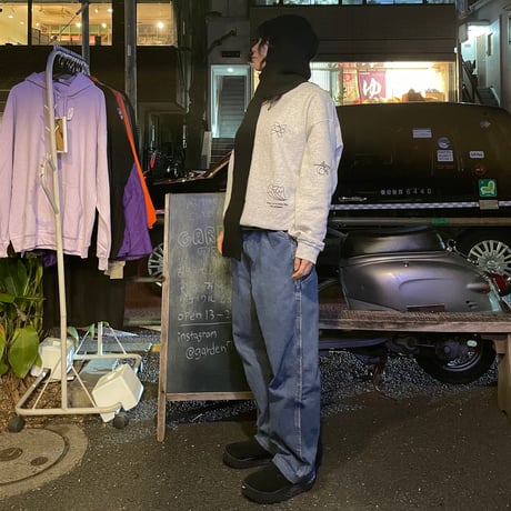 [USED] 太めシルエットの DENIM Painter pants