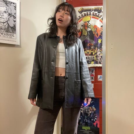 [USED] 軽くて柔らか♡素敵レザーJKT
