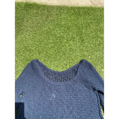 [USED] Abercrombie&Fich かぎ編み COTTON ニット