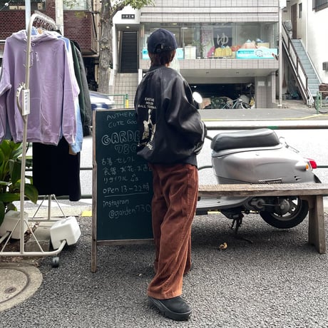 [USED] BASKET BALL 🏀 サテン スタジャン 🖤