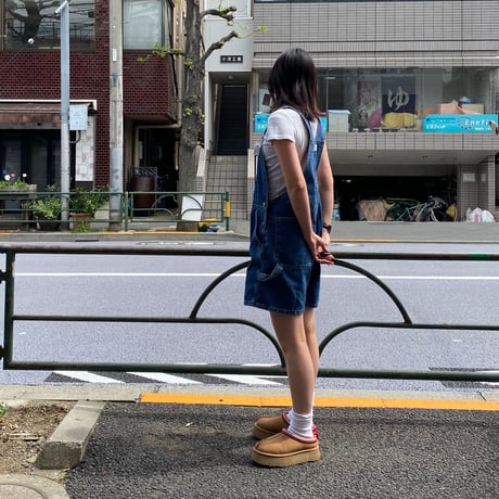 [USED] ”Lee” ゆったり♡SHORTオーバーオール