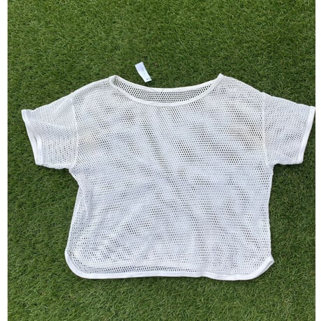 [USED]  COTTON メッシュ S/S Tee / WHT