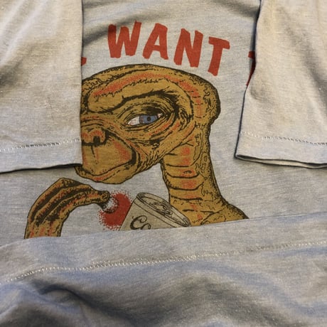 [USED] E.T. WANT TO PARTY♡ VINTAGE  Tee