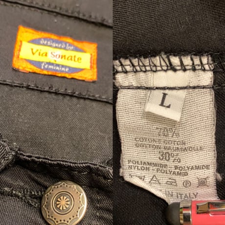 [USED] made in ITALY BLACK JACKET♡