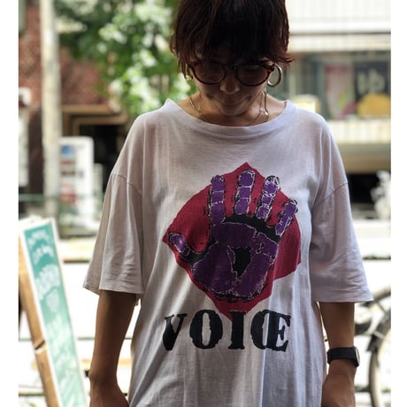 [USED] vintage VOICE プリントTee