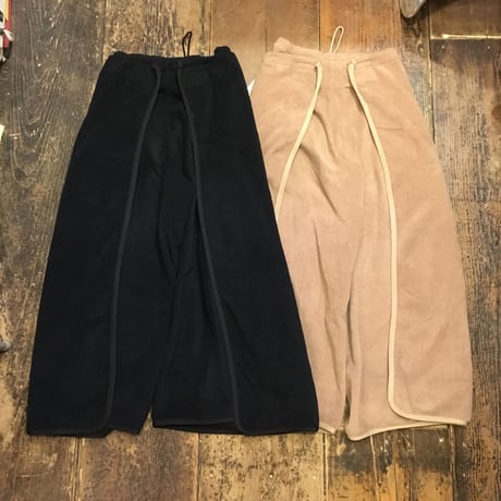 [USED]OLD ZUCCA 変形フリースワイドパンツ