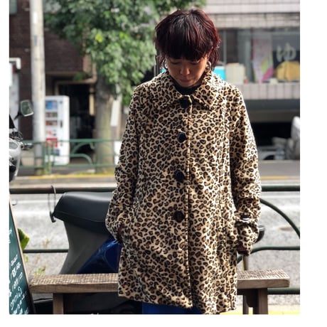 [USED] レオパード柄コート