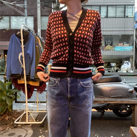 [USED]England vintag ニットカーディガン